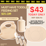$43 Toddler Mealtime Bundle - SALE