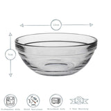 Kids Duralex Glass Snack Bowl 12cm