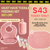 $43 Toddler Mealtime Bundle - SALE
