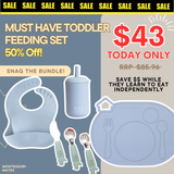 $43 Toddler Mealtime Bundle - SALE