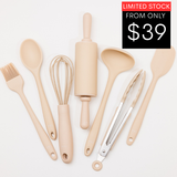 Mini Chef Kids Cooking Kitchen Utensils Set