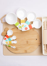 Kids Measuring Cups and Spoons Set - Montessori Mates