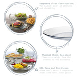 Kids Duralex Glass Plates