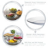 Kids Duralex Glass Plate - 19cm - Montessori Mates