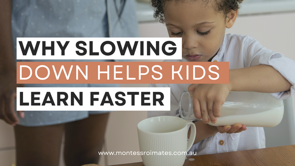 Want your child to learn faster? Do less.