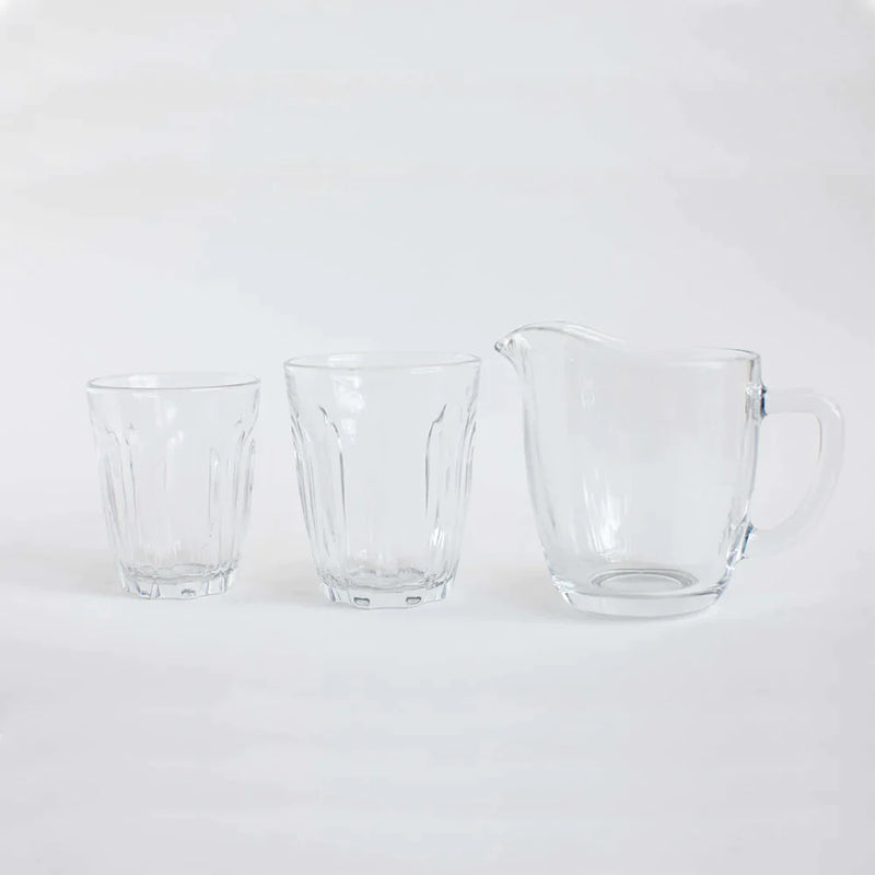 Carton of 6 x Child-Sized Glass Pouring Jug