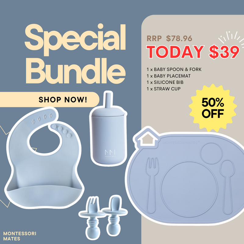 Premium Silicone Bundle - Baby Mealtime SALE