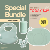 Premium Silicone Bundle - Baby Mealtime SALE