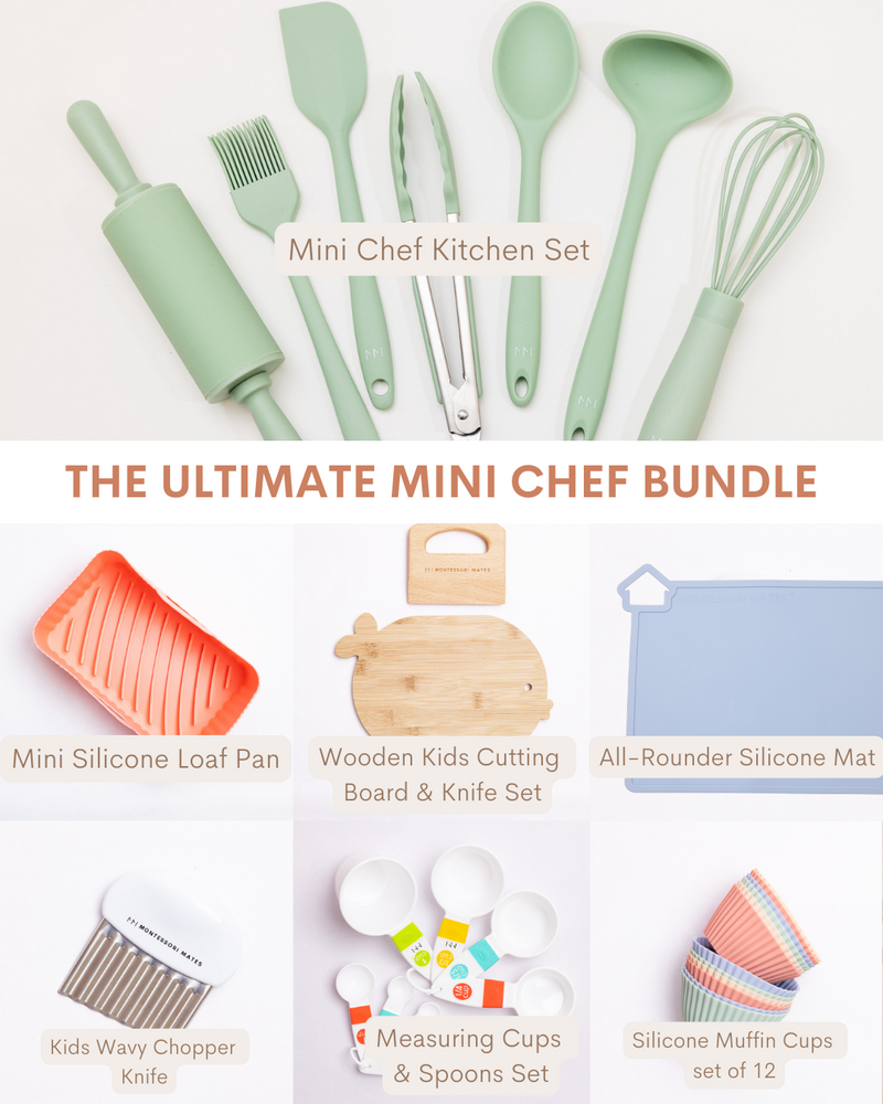 Ultimate Kids Mini Chef Bundle - Kids Cooking & Baking Set