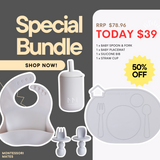 Premium Silicone Bundle - Baby Mealtime SALE