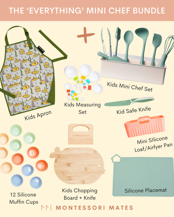 'Everything' Mini Chef Kids Kitchen Set Bundle