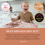 11 Pcs Kids Starter Kitchen Set