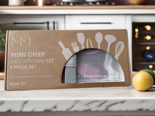 [NEW Packaging] Mini Chef Kids Kitchen Utensils Set