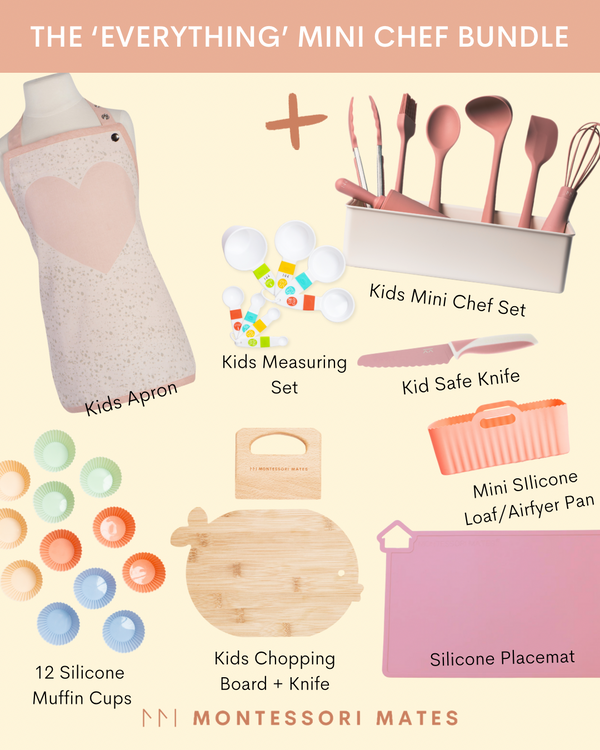 'Everything' Mini Chef Kids Kitchen Set Bundle