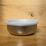 Baby Stainless Steel Bowl with Lid - Montessori Mates