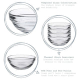 Kids Meal Bowl - 17cm - Duralex Glass - Montessori Mates