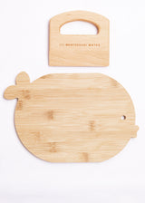 Mini Chef Prep Set - Chopping Board and Knife - Montessori Mates