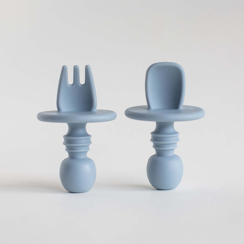 Baby's First Silicone Cutlery Set