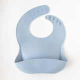 The Comfy Silicone Baby Bib - Montessori Mates