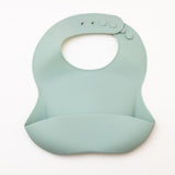 The Comfy Silicone Baby Bib - Montessori Mates